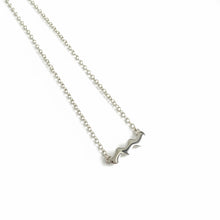 Load image into Gallery viewer, Waves silver pendant with necklace TO ORDER