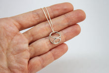 Load image into Gallery viewer, Circular Orbits silver pendant TO ORDER!