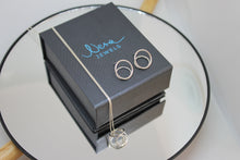 Load image into Gallery viewer, Circular Orbits silver pendant TO ORDER!