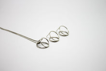Load image into Gallery viewer, Circular Orbits silver pendant TO ORDER!