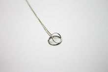 Load image into Gallery viewer, Circular Orbits silver pendant TO ORDER!