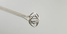 Load image into Gallery viewer, Circular Orbits silver pendant TO ORDER!