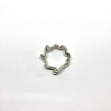 Load image into Gallery viewer, Flow silver ring size 53-54
