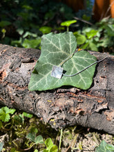 Load image into Gallery viewer, Raindrops - Window silver necklace
