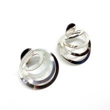 Load image into Gallery viewer, DIMENSIONS plug-in earrings silver plated
