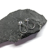 Load image into Gallery viewer, Drop silver stud earrings No. 3
