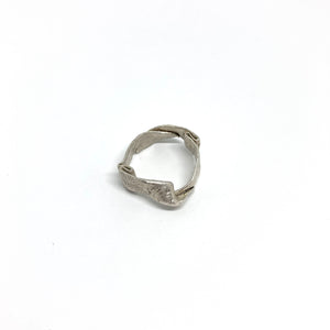 Flow ezüst gyűrű 52-es méret Nr.2