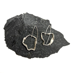 Flow silver earrings Nr.3