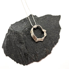 Load image into Gallery viewer, Flow silver pendant necklace Nr.4
