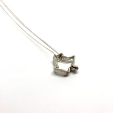 Load image into Gallery viewer, Flow silver pendant necklace Nr.2
