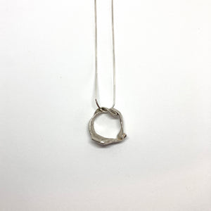 Flow silver pendant necklace Nr.3