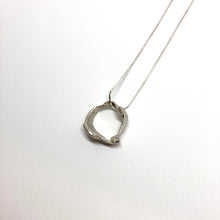 Load image into Gallery viewer, Flow silver pendant necklace Nr.3
