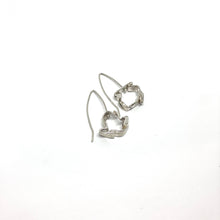 Load image into Gallery viewer, Flow silver earrings TO ORDER
