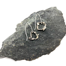 Load image into Gallery viewer, Flow silver earrings TO ORDER
