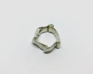 Flow ezüst gyűrű 52-es méret
