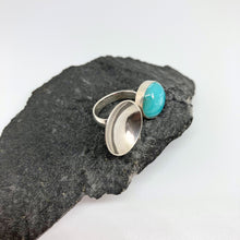 Load image into Gallery viewer, Larimar silver ring
