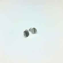 Load image into Gallery viewer, Lunae silver stud earrings
