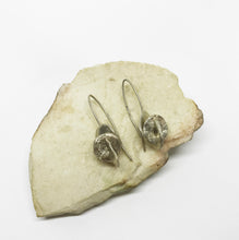 Load image into Gallery viewer, Desert rose silver earrings
