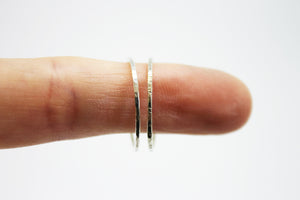 Double silver ring