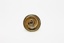 Kép betöltése a galériamegjelenítőbe: Kortárs sárgaréz gyűrű labradorittal
