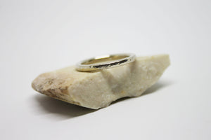 Rustic silver ring TO ORDER!