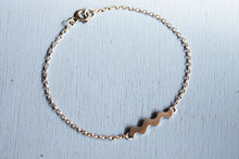 Load image into Gallery viewer, Waves silver bracelet
