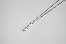 Load image into Gallery viewer, Waves silver pendant with necklace
