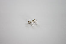 Load image into Gallery viewer, Heart silver stud earrings TO ORDER!
