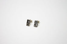 Load image into Gallery viewer, Raindrops silver stud earrings TO ORDER
