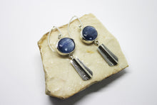 Load image into Gallery viewer, Kianit art deco silver earrings
